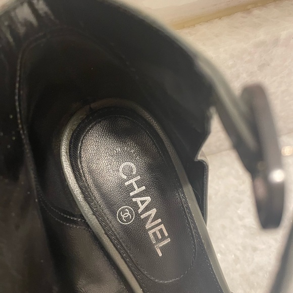 Chanel Black/Grey Bottines/Booties/Heels - Picture 2 of 11